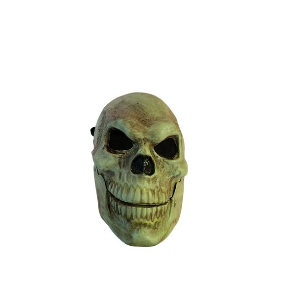 Halloween Skull Mask Creepy Skeleton Design Adjustable Strap mouth mover - Picture 1 of 3